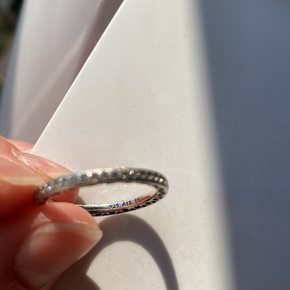 Pandora Sparkle & Hearts Ring - Picture 3 of 3